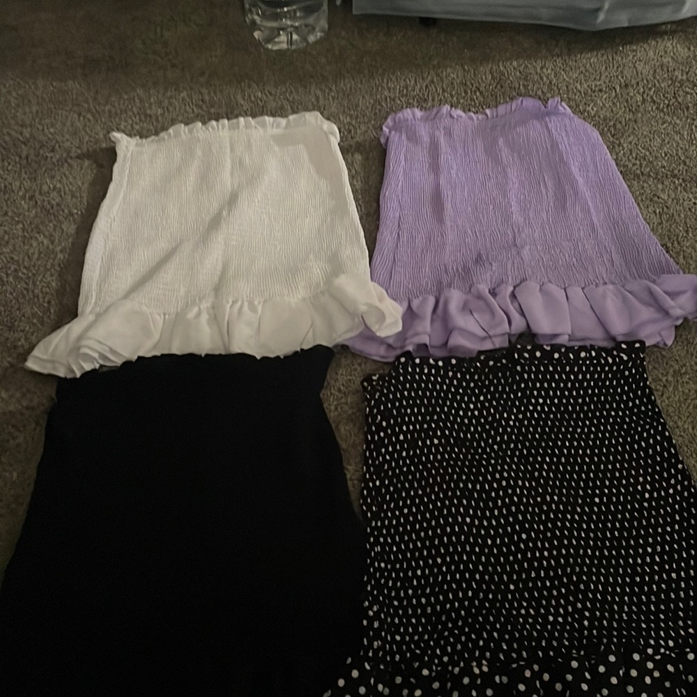New never worn tube skirts  Xl , sold individually